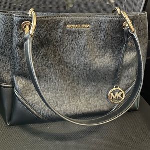 Black Michael Kors leather hand bag brand new